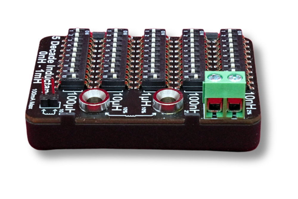 5 Decade Inductance Board Side View